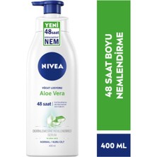 Uravas Store Aloe Vera Vücut Losyonu Normal Kuru Ciltler Için, Derinlemesine Nemlendirici Krem 400 ml