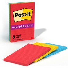Uravas Store Post-It Süper Yapışkan Notlar, Farklı Boyutlarda, 13 Blok, 2 x Yapışma Gücü, Eğlenceli Ana Renkler, Birincil Renkler (Kırmızı, Sarı, Yeşil, Mavi, Lila), Geri Dönüştürülebilir (4623-13SSAU)