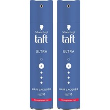 Uravas Store Taft Ultra Güçlü Saç Spreyi 250ML - 2'li Set