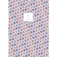 Uravas Store Flower Notebook - Lined Pages - A4 - Premium: (Pink Winter Edition) Fun Notebook 192 Lined Pages (A4 / 8.27X11.69 Inches / 21X29.7CM)