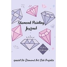 Uravas Store Independently Published Diamond Painting Journal - Notizbuch Für 40 Diamond Painting Projekte - Dac Version: Speziell Für Diamond Art Club - Jetzt In Kleinem Format