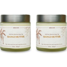 Uravas Store Mango Yağı Soğuk Sıkım Ham Işlenmemiş 1. Sınıf KALITE%100 Raw Virgin Mango Butter 100 gr 2 Adet