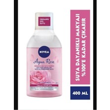 Uravas Store Nıvea Aqua Rose Micellar Gül Suyu Içeren Çift Fazlı Makyaj Temizleme Suyu 400ML.,BAKIM190303