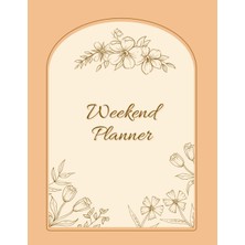 Uravas Store Weekend Planner - 8.5 x 11 In, Vintage Floral