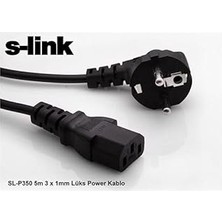 Uravas Store S-Link SL-P350 5m 3 x 1mm Lüks Power Kablo