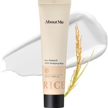 Uravas Store About Me Rice Makgeolli Pdrn Wrapping Mask Pirinç Mayası Özlü Soyulabilir Cilt Bakım Maskesi 100 ml