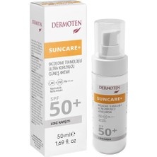 Uravas Store Dermoten Suncare+ SPF50 Güneş Kremi Lekeli Ciltler Için