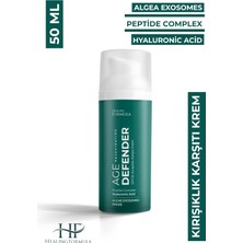 Uravas Store Age Defender Kırışıklık Karşıtı Krem, SPF25, Algae Exosome ve Multi-Peptide Complex Ile, 50 ml