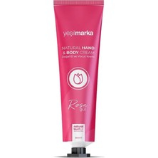 Uravas Store Yeşilmarka Natural Hand And Body Cream - Rose 30 ml Krem