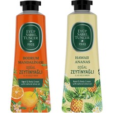 Uravas Store Eyüp Sabri Tuncer El ve Vücut Kremi Bodrum Mandalinası ve Havaii Ananas 50 ml