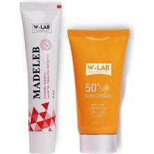 Uravas Store W-Lab Kozmetik W Lab Madeleb Krem + W Lab Güneş Koruyucu Krem Set