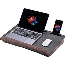Uravas Store Vigo Wood - LS021 Minderli 15,6" ve 17,3" Laptop Sehpası