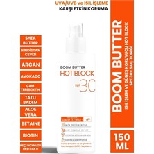 Uravas Store Boom Butter Isıl Işlem ve Güneş Koruyucu Hot Block Spf 30+ Saç Toniği 150ML