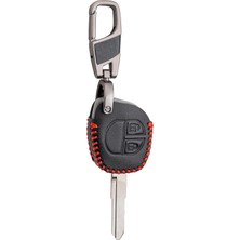 Uravas Store Alisveristime (Suzuki Grand Vitara, Sx4, Swift Uyumlu) Deri Anahtar Kılıfı