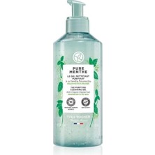 Uravas Store Yves Rocher Karma ve Yağlı Ciltler Için Pure Menthe Prebiyotik Yüz Yıkama JELI-390 ml 16254
