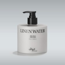 Uravas Store Kundal Yaşlanma Karşıtı Saten Bitişli Vücut Losyonu Silky Gleam Body Lotion (Linen Water)