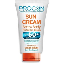Uravas Store Procsın Güneş Kremi Face Spf 50+ 50 ml Mini Boy