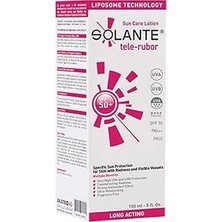 Uravas Store Solante Telerubor SPF50 Losyon 150ML 1 Paket
