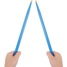 Uravas Store Chroma Baget Mavi - Davul - Bateri Bageti Drumsticks 5A Pürüzsüz Yüzey