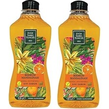 Uravas Store Eyüp Sabri Tuncer Bodrum Mandalinası Doğal Zeytinyağlı Sıvı Sabun 1500 ml x 2