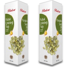 Uravas Store Balen Kabak Çekirdeği Yağı Soğuk Pres 250 ml 2 Adet