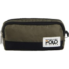 Uravas Store Cambridge Polo Club Unisex Çift Bölmeli Kalemlik, CPC3025, Yeşil, Üniseks Çocuk