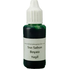 Uravas Store Sıvı Sabun Boyası Sıvı 10 gr Yeşil