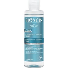 Uravas Store Bioxcin Hydra Nemlendirici & Arındırıcı Tonik – Hyalüronik Asit, Ipek Proteini, Aloe Vera ve B5 Vitamini Içeren Gözenek Sıkılaştırıcı Tonik – 200 ml – Tüm Cilt Tipleri Için