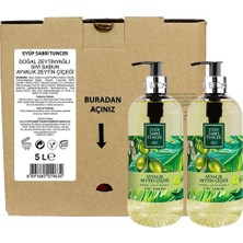 Uravas Store Eyüp Sabri Tuncer Ayvalık Zeytin Çiçeği Doğal Zeytinyağlı Sıvı Sabun Seti 6 Lt