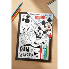 Uravas Store Mınıso Mickey Mouse Lisanslı Boyama Seti, 2022958010106