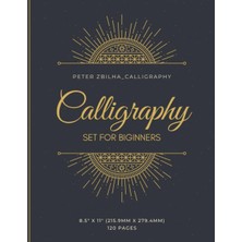 Uravas Store Independently Published Calligraphy Set For Beginners: 120 Sheet Of Calligraphy Practice Paper Hand Lettering Workbook, Hand Lettering Workbook For ADULTS.8.5X11 Inches