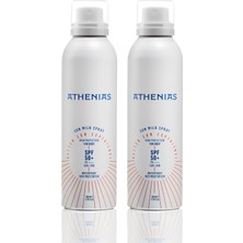 Uravas Store Sun Milk Spray SPF50+ Tüm Cilt Tipleri Için Uva Uvb Yüksek Korumalı Güneş Kremi 200 ml x 2 Adet