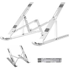 Uravas Store Al-10 Alüminyum Macbook Uyumlu 7 Kademeli Notebook Stand