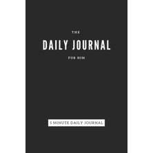 Uravas Store The Daily Journal For Men: 5 Minute Daily Overthinking Journal For Him