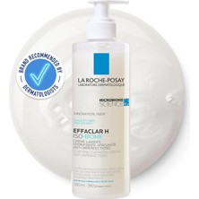 Uravas Store La Roche-Posay Effaclar H Isobiome Creme Lavante Temizleyici Kurutucu Bakım Alan Ciltler Için 390 ml