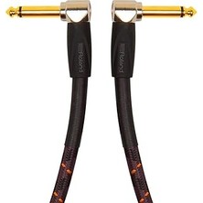 Uravas Store Roland Altın Serisi Enstrüman Kablosu, Açılı/açılı 1/4-Inç Jack, 1-Ayak