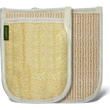 Uravas Store Lamına Tarafli Doğal Kabak Kesesi, Banyo Eldiveni,kabak Lifli Banyo Eldiveni 24 x 17 (Cm)