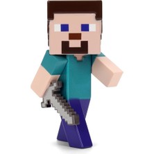 Uravas Store Jada Toys Minecraft Figürü (1 Adet) - 1 x 4 Metal Koleksiyon Figürü (Steve, Alex, Iskelet, Köylüler) Hayranları ve 8 Yaşından Büyük Çocuklar Için, Rastgele Seçim, 6,5 cm