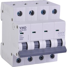 Uravas Store Viko 4VTB-4B32 Otomatik Sigorta 4,5ka B Tipi 4 Kutup 32A