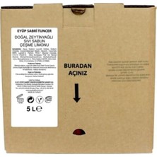 Uravas Store Eyüp Sabri Tuncer Çeşme Limonu Doğal Zeytinyağlı Sıvı Sabun 5 Lt - Bag In Box