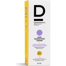 Uravas Store Dermoskin Face Protection Spf 50 Güneş Kremi 1 Paket (1 x 50 Ml)