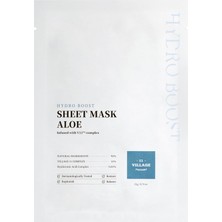 Uravas Store VILLAGE11FACTORY Village 11 Factory Hydro Boost Sheet Mask Aloe 21 gr – Vegan Aloe Vera Maskesi
