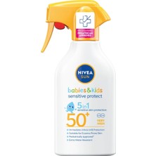 Uravas Store Nıvea Bebek ve Çocuklar Için Güneş Spreyi 270 Ml, SPF50, Hassas Güneş Koruması