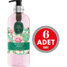 Uravas Store Eyüp Sabri Tuncer Doğal Zeytinyağlı Sıvı Sabun Manolya Çiçeği 500 ml x 6 Adet