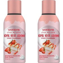 Uravas Store Watsons Çilekli Vücut Köpüğü X2 Adet