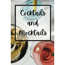 Uravas Store Independently Published Cocktails And Mocktails- Drink Recipe Journal With Recipe Card Layout Pages For Home Bartenders And Mixologists.: Log Book For Cocktail And Mocktail Recipes And Tasting Notes