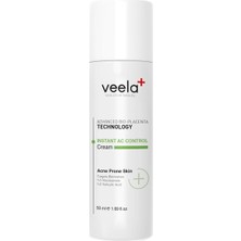 Uravas Store Veela Instant Ac Control Cream – Akneli Ciltler Için Onarıcı Krem |%2 Salisilik Asit &%5 Niasinamid | Sivilce ve Leke Karşıtı Etkili Bakım
