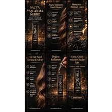 Uravas Store Professional Caviar Hair Serum 120ML – Havyar Özlü Saç Bakım Serumu | Kuru, Mat ve Yıpranmış Saçlar Için Parlaklık, Pürüzsüzlük ve Elektriklenme Karşıtı Durulanmayan Serum