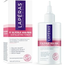 Uravas Store Lapéras 5% Glycolic Aha Bha Exfoliating Toner, Glikolik Asit Salisilik Asit Tonik, 200 ml