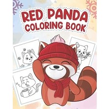 Uravas Store Independently Published Chınese Red Panda Bear Colorıng Book For Kıds Cute Red Panda Coloring Book